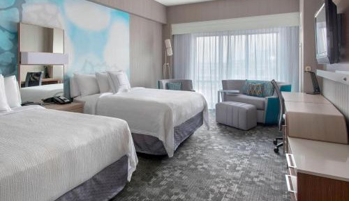 Deluxe Double Room with Two Queen Beds + Sofa Bed