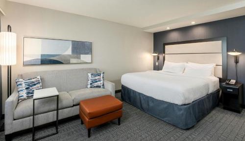 King Room with Sofa Bed and Roll-in Shower - Mobility and Hearing Accessible
