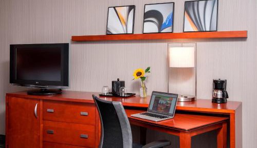Queen Suite with Two Queen Beds and Sofa Bed
