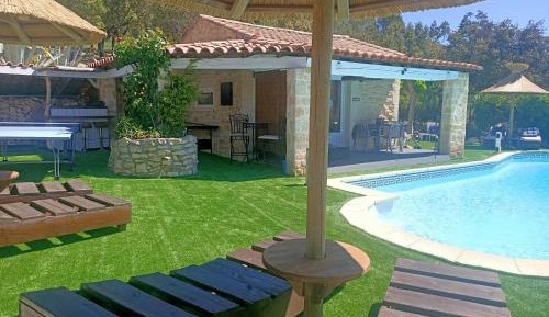 Studio with Pool View