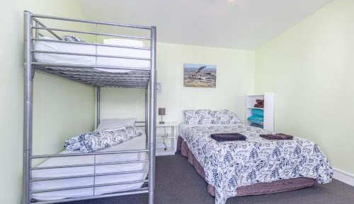 Family Room with Shared Bathroom