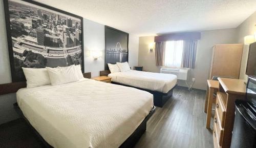 Deluxe Double Room with Two Double Beds - Non-Smoking