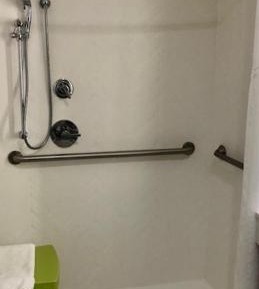 Standard King Room with Mobility Accessible Roll-In Shower