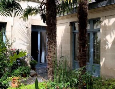 Deluxe One-Bedroom Apartment with Garden View