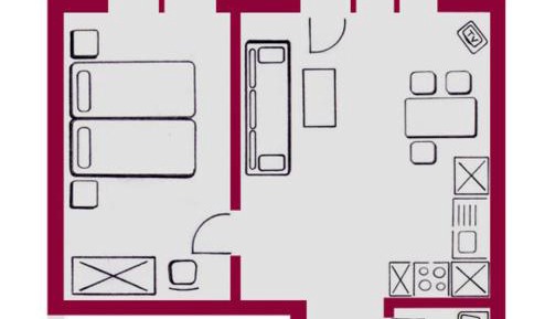 One-Bedroom Apartment "Parterre"