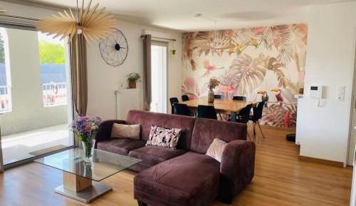 Two-Bedroom Apartment with Balcony and Terrace