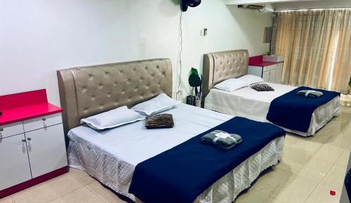 Family Room with Shared Bathroom