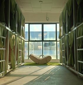 Single Bed in Dormitory Room