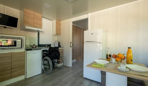 Mobil-home Ensija adaptat "Pet friendly"