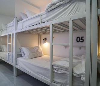 Bunk Bed in Female Dormitory Room  