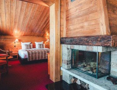 Suite with Fireplace