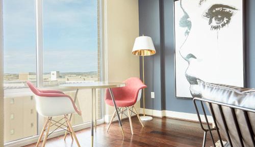 Studio with Balcony