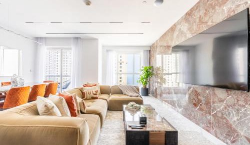 Three-Bedroom Apartment with View