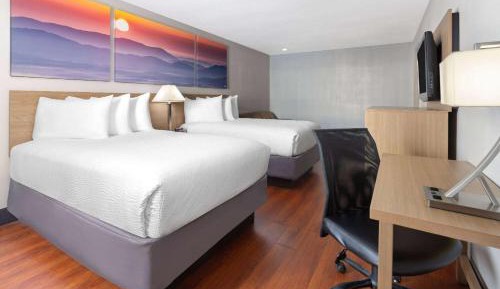 Deluxe Double Room with Two Double Beds - Non-Smoking