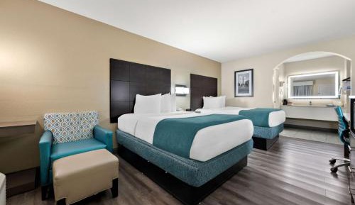 Double Room with Two Double Beds - Non-Smoking