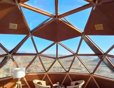 Tent with Mountain Views