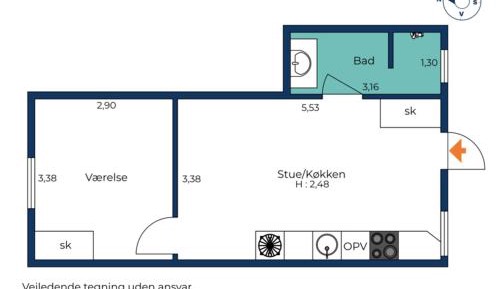 Two-Bedroom Apartment