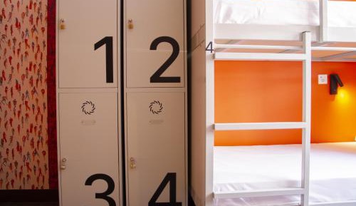 Bed in 4-Bed Mixed Dormitory Room with Private Bathroom