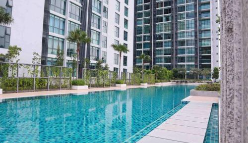 Studio with Pool View