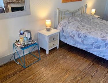 Family Room with Shared Bathroom