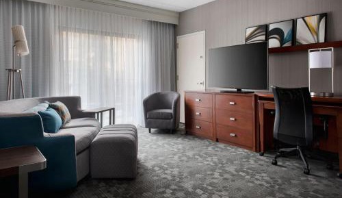 One-Bedroom King Suite with Balcony and City View