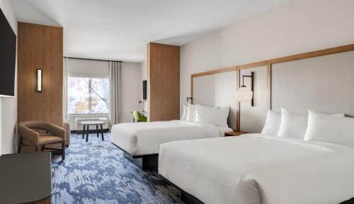 Queen Suite with Two Queen Beds and Sofa Bed