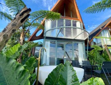 1 Bedroom Cabin with Outdoor Bathtub – Mountain View