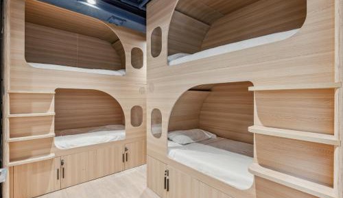 Bunk Bed in Female Dormitory Room  