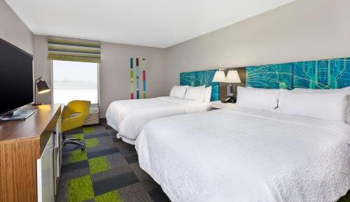 Queen Room with Two Queen Beds - Hearing Accessible/Non-Smoking