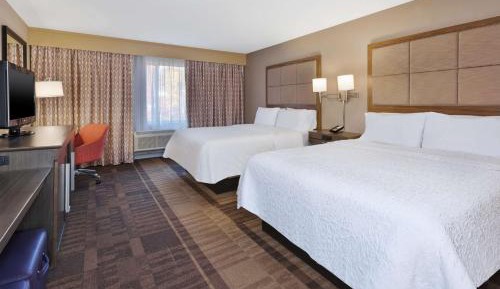 Queen Room with Two Queen Beds and Whirlpool - Non-Smoking