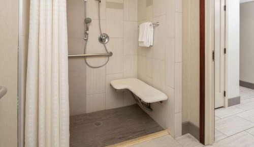 King Room with Roll-In Shower - Mobility/Hearing Accessible