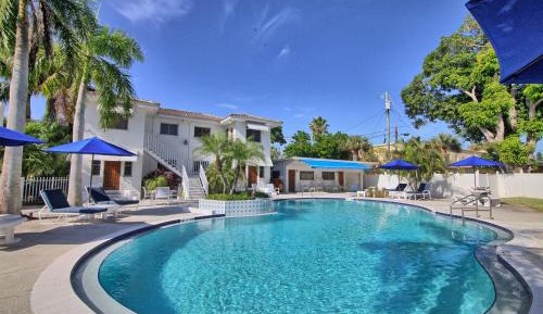 Studio with Pool View