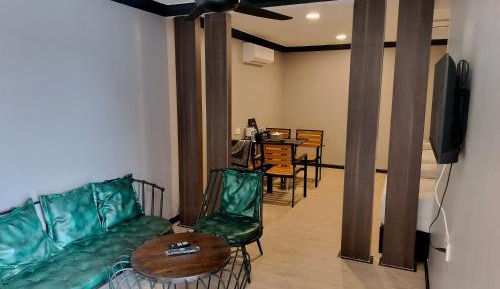 Family Room with Bathroom