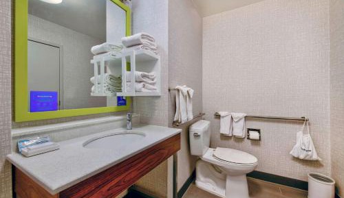 King Studio with Roll-In Shower - Mobility Access/Non-Smoking