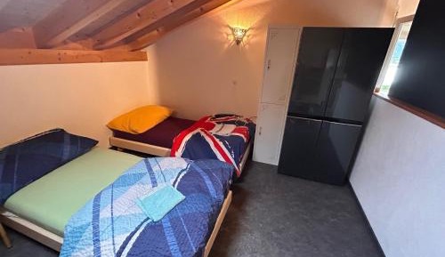 Single Bed in Male Dormitory Room