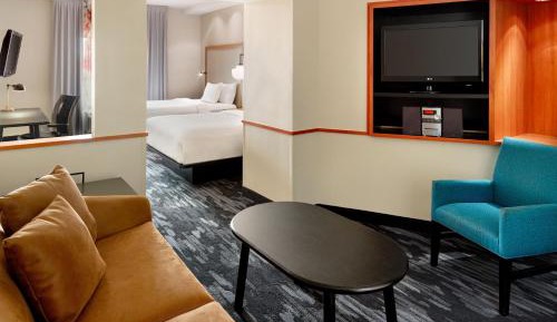 Queen Studio with Two Queen Beds and Sofa Bed