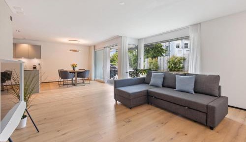 Two-Bedroom Apartment with Balcony and Terrace