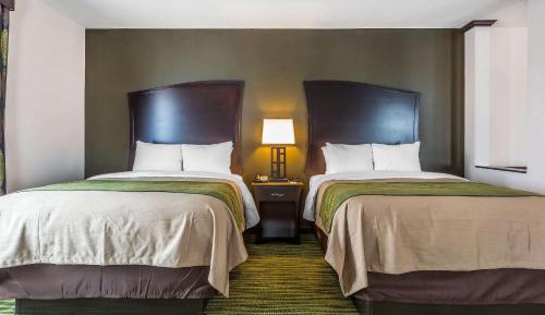 Queen Suite with Two Queen Beds and Sofa Bed