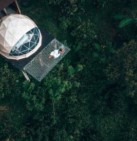 Dome Tent with Hammock 1