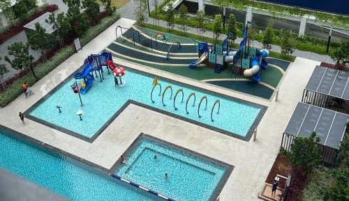 Studio with Pool View