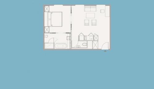 Superior One-Bedroom Apartment - Air-conditioned -  50 sqm
