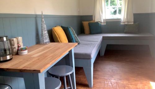 Family Room with Shared Bathroom