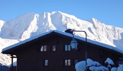 Studio with Mont Blanc View 4 People 
