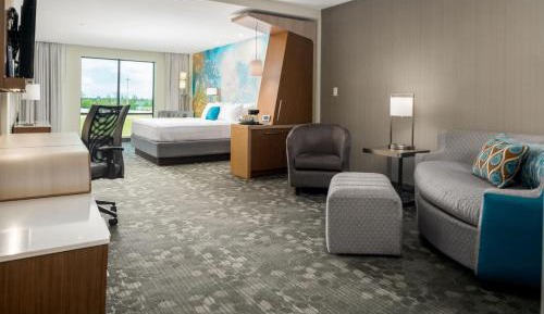 Larger Deluxe King Room with Sofa Bed