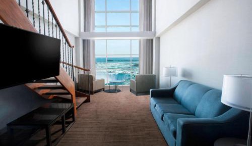 One-Bedroom Bi-Level Loft Suite with One King Bed and One Sofa Bed