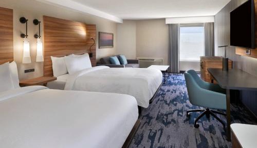 Queen Room with Two Queen Beds and Sofa Bed