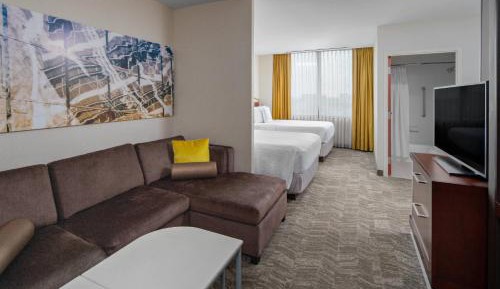 Double Suite with Two Double Beds and Sofa Bed