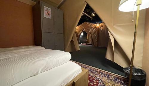 Private Double Tent