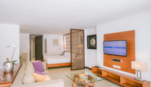 One Bedroom Suite with Partial Ocean View