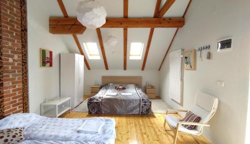 Studio with Balcony